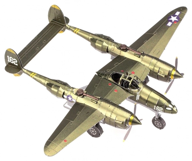 Metal Earth 3D Puzzle Lockheed Martin P-38 Lightning Iconx