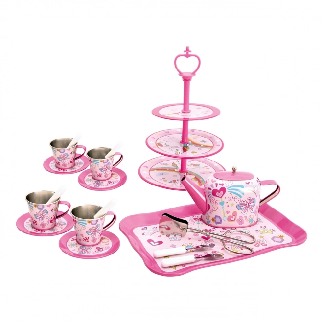 Children's Tea Set with Pastry Stand