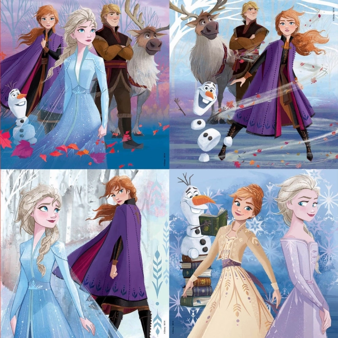 Frozen 2 Puzzle Set in Suitcase