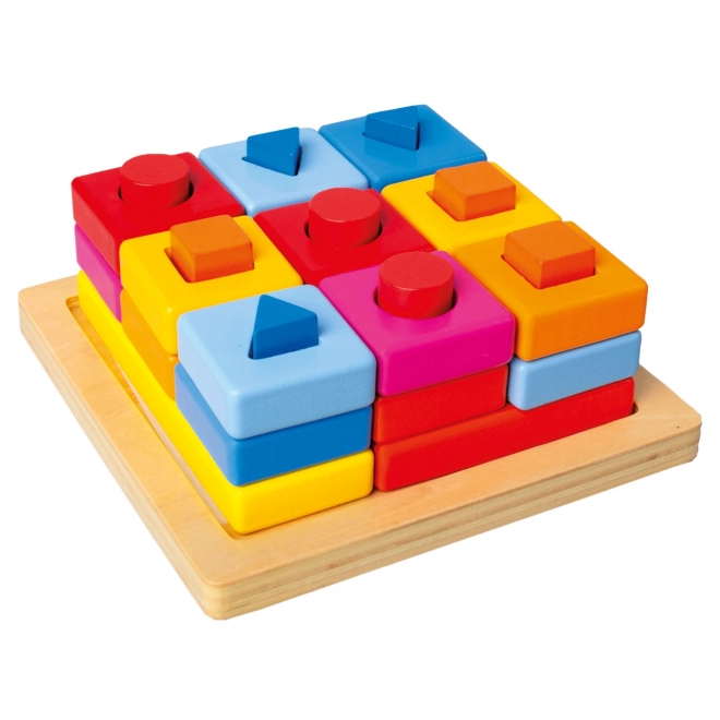 Colorful Shape Sorting Board