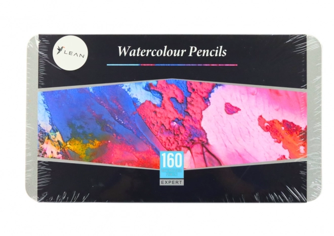 Large Set of Water-Soluble Colored Pencils