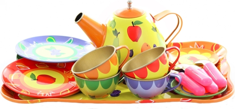 Cheerful motifs and colorful design