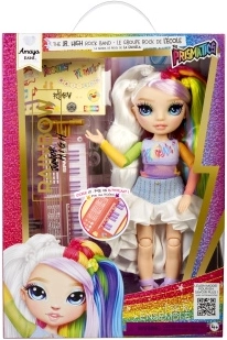 Rainbow High Jr. High Amaya Raine – poupée mannequin avec clavier