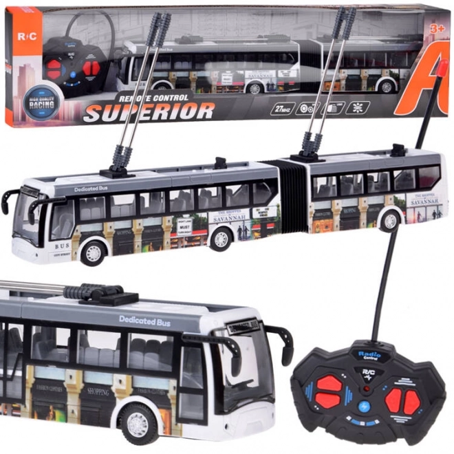 Remote-Controlled City Trolleybus