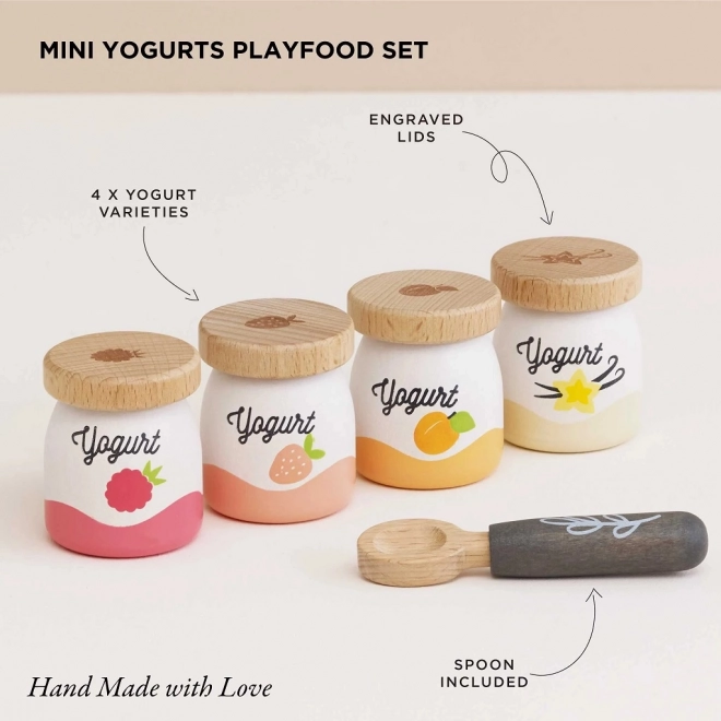 Le Toy Van Wooden Yogurt Set