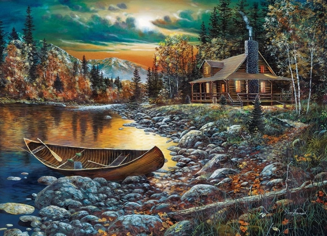 Mountain Retreat Puzzle 1000 Pieces by Cobble Hill