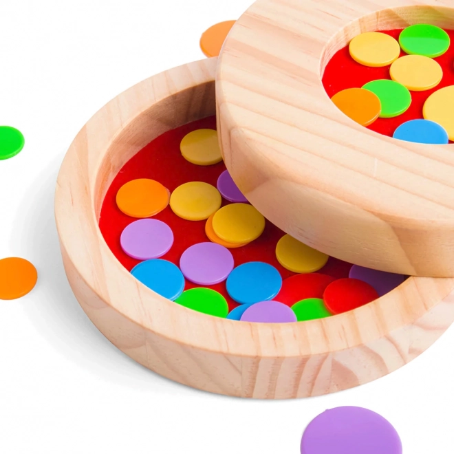 Wooden Tiddlywinks Game by Bigjigs Toys