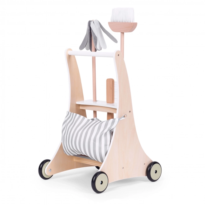 Wooden Cleaning Trolley for Kids