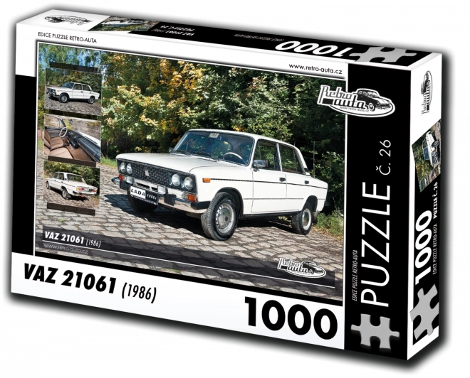 RETRO-CARS Puzzle no. 26 Vaz 21061 (1986) 1000 pieces