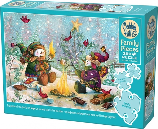 Family Puzzle Marshmallow Fun