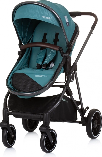 Chipolino Aura 2-in-1 Stroller Teal