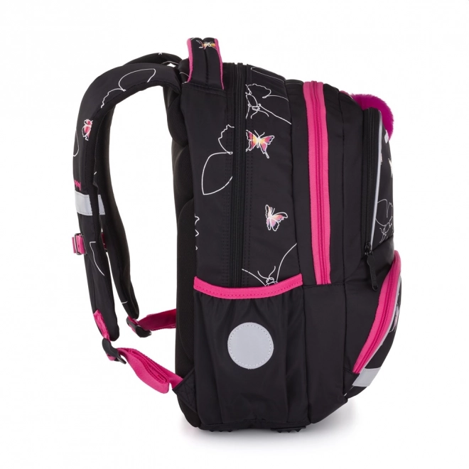 School Backpack Oxy Next Butterfly