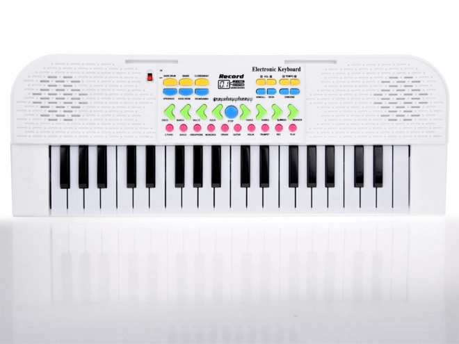 Mini Keyboard Toy With Microphone For Kids