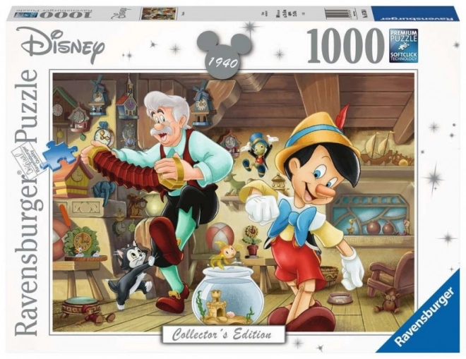 Ravensburger Puzzle Nezapomenutelné Disney Momenty - Pinocchio