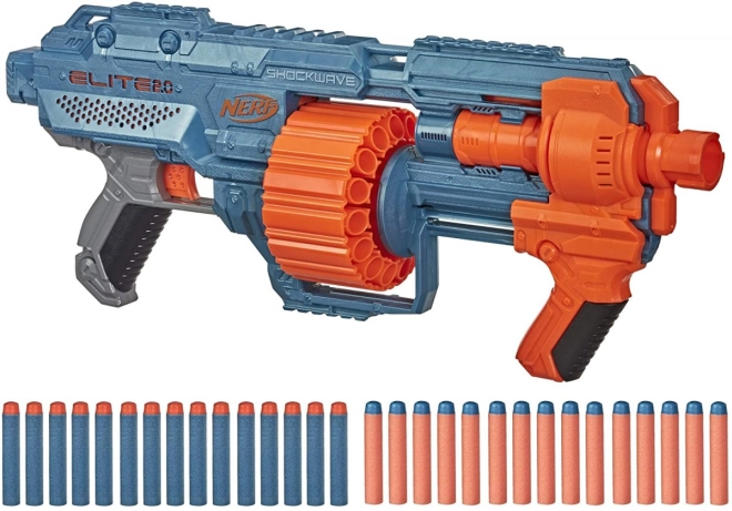 15-dart rotating drum for uninterrupted action