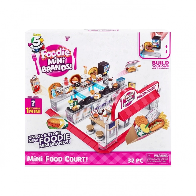 Mini Brands Foodie Mini Food Court Playset