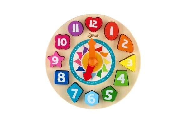 Wooden Clock Puzzle