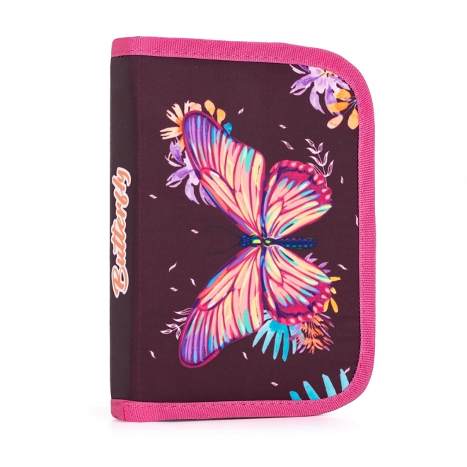 School Pencil Case Butterfly