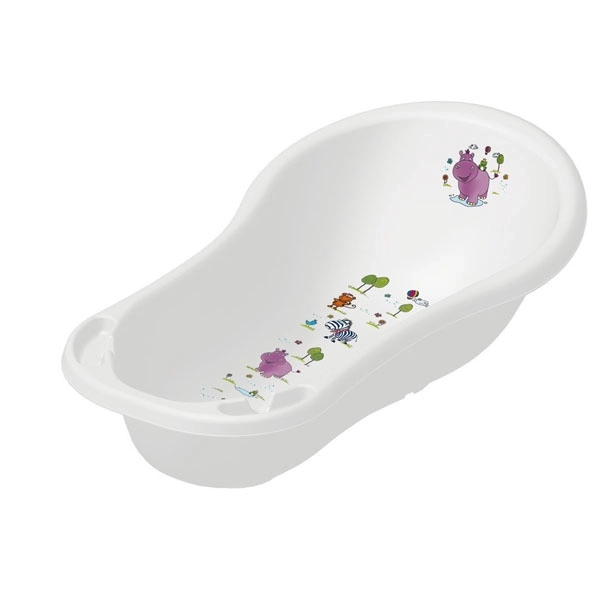 Baby Bath Tub 100cm Hippo White