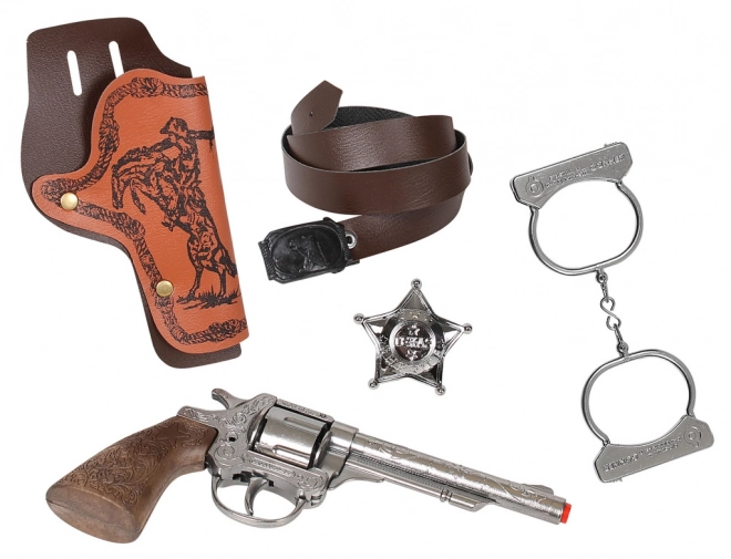 Medium Cowboy Set with Handcuffs