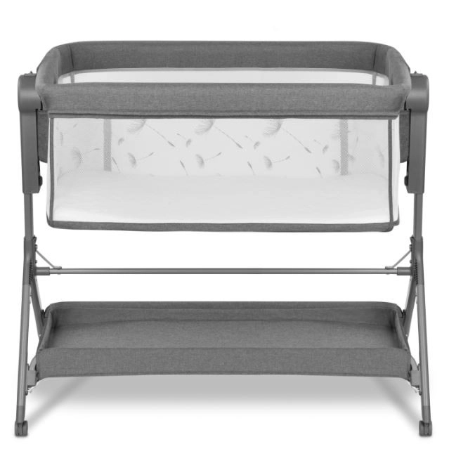 Leonie Plus Gray Crib with Rocking Function