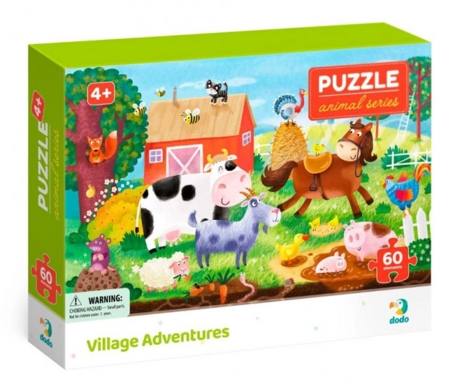 Farm Animal Puzzle for Kids