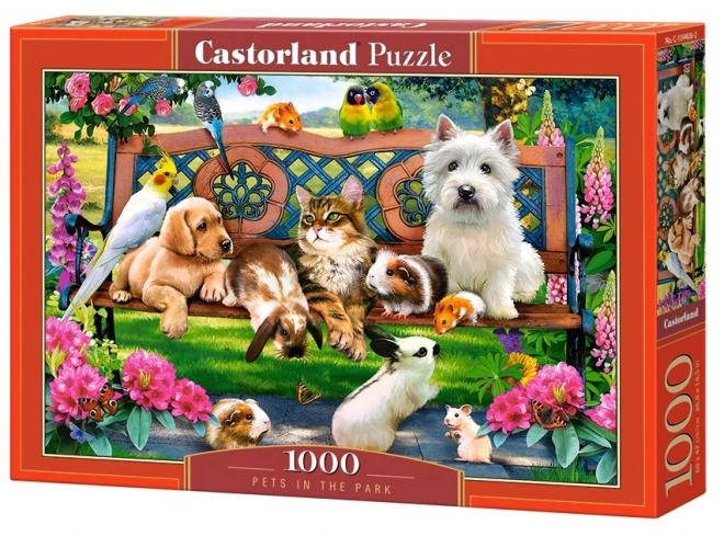 Castorland Pets in the Park Puzzle 1000 Pieces