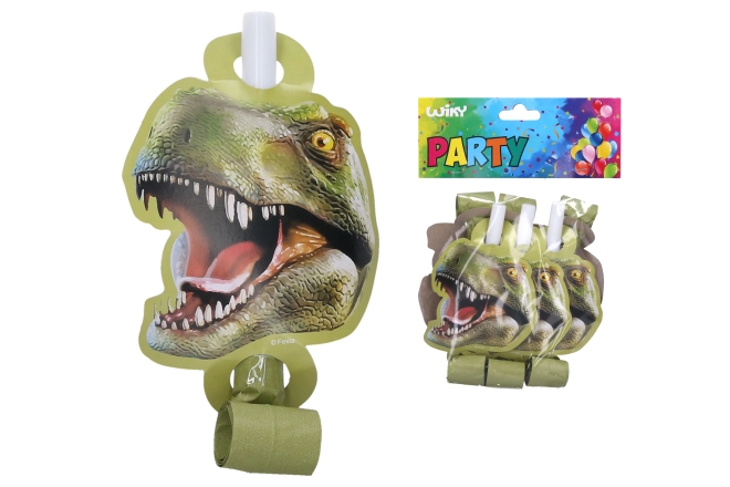 Dino Party Blowers Set