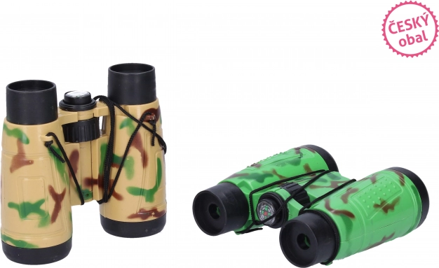 Military binoculars 11 x 10.5 cm - Czech packaging