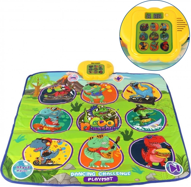 WOOPIE Tappetino musicale danza Dinosauri