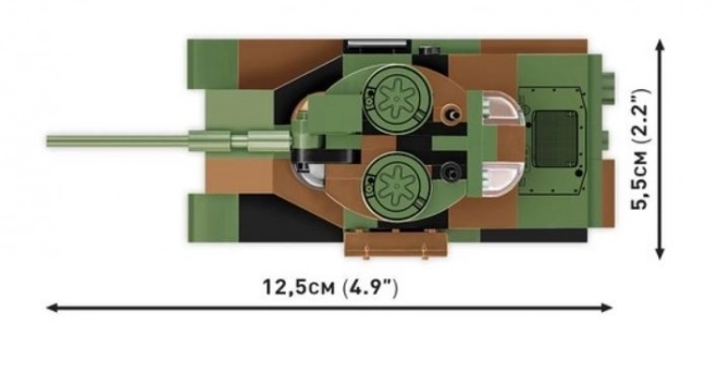 Construction Blocks Leopard I Tank Model