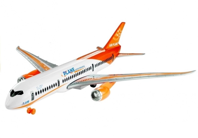 Passenger Airplane Toy with Stand