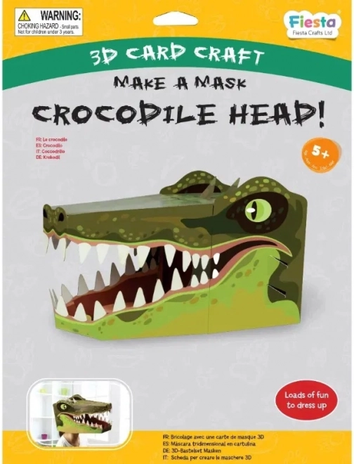 Creative Set 3D Mask Crocodile