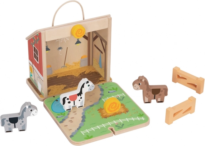 My First Horse Stable for Kids