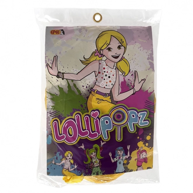 Lollipopz Green Wig – Yellow with ponytails