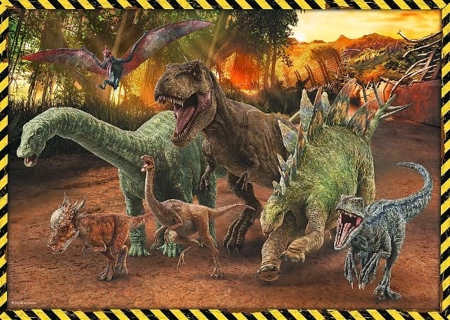 Dinosaur Puzzle from Jurassic Park