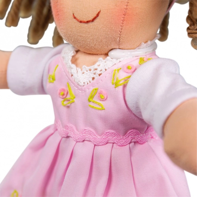 Bigjigs Toys Fabric Doll Rose