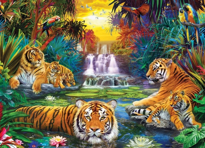 Eurographics Puzzle Tiger Paradise XL