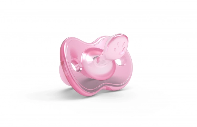 Silicone Infant Pacifier Pink