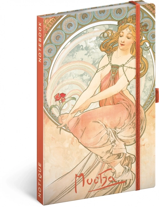 Notique Notebook Alfons Mucha – Painting Lined