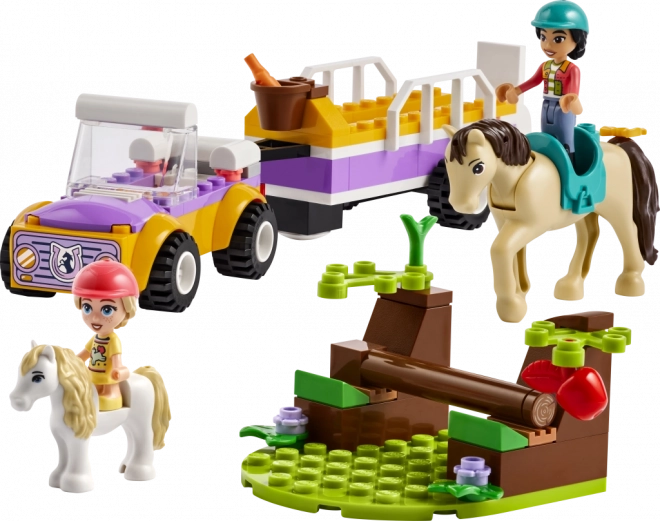 Horse and Pony Trailer Set