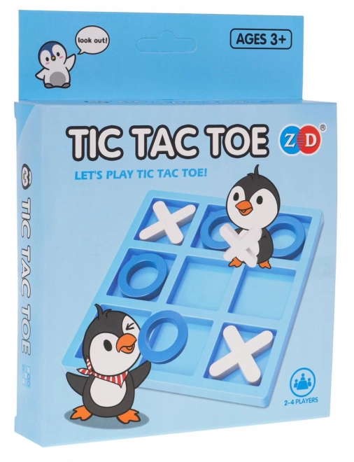 Penguin Tic Tac Toe Logic Game