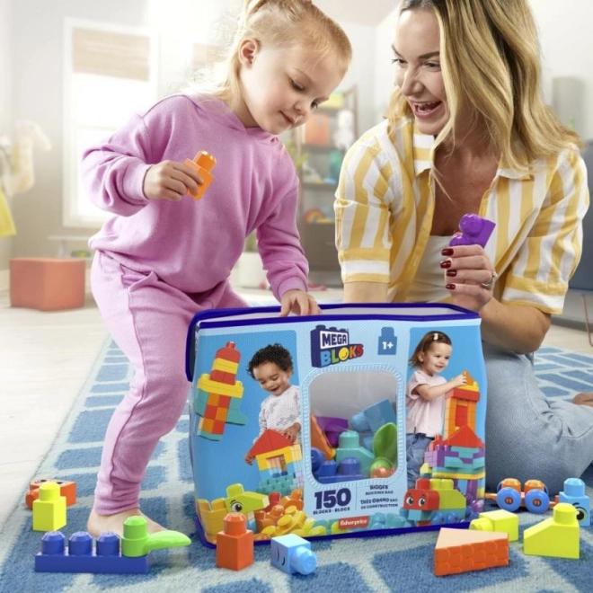 Mega Bloks Big Bag of Blocks - Blue