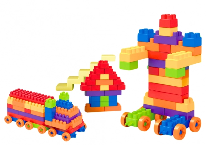 Large Educational Building Block Set 160 Pieces