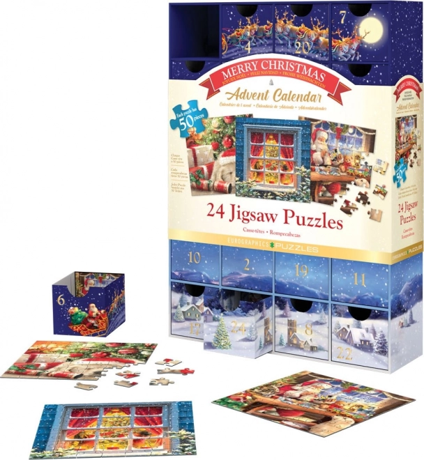 Eurographics Puzzle Advent Calendar: Merry Christmas