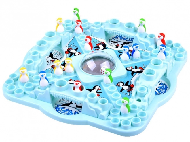 penguin race family board game