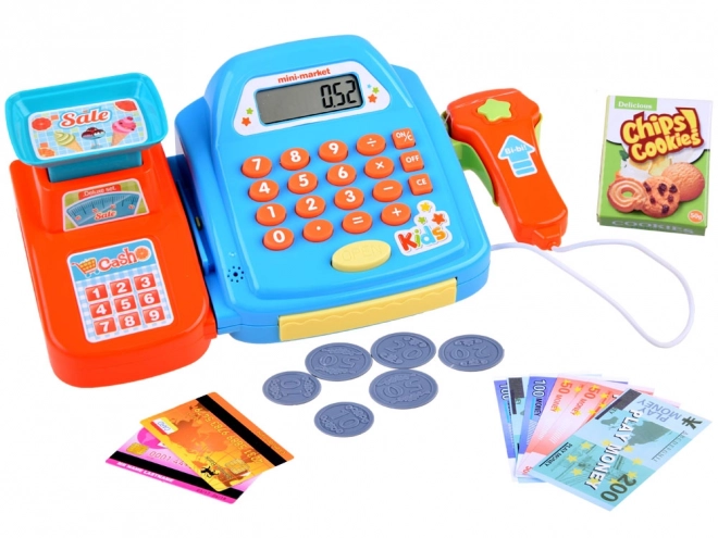 Toy Cash Register with Scale - Play Store Set – red