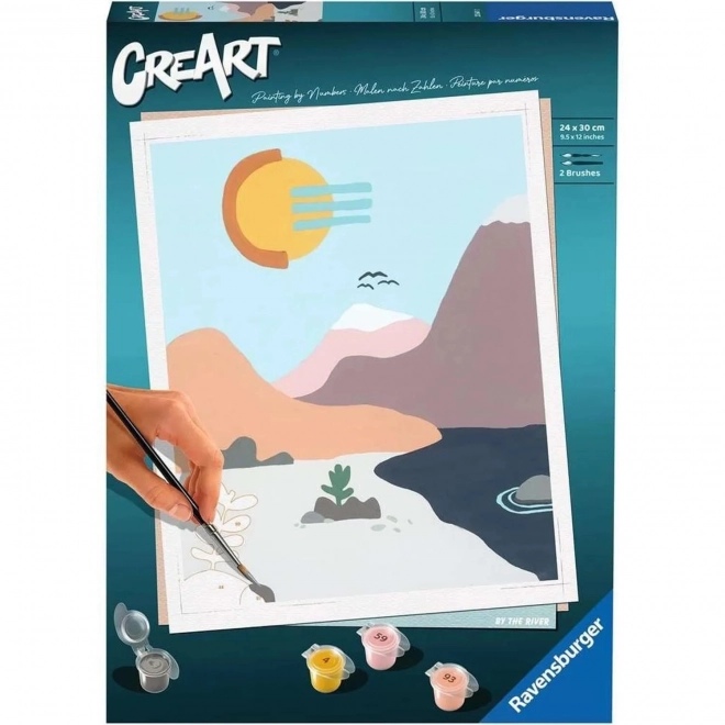 Creart Minimalist Landscape Painting by Ravensburger