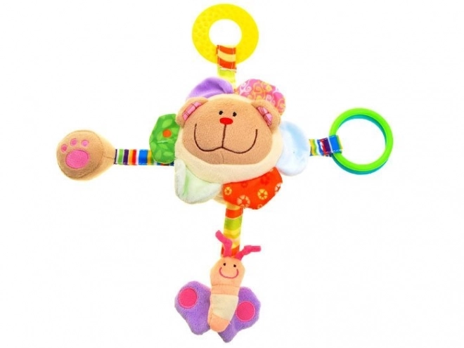 Plush Bear Crib and Stroller Hanging Toy