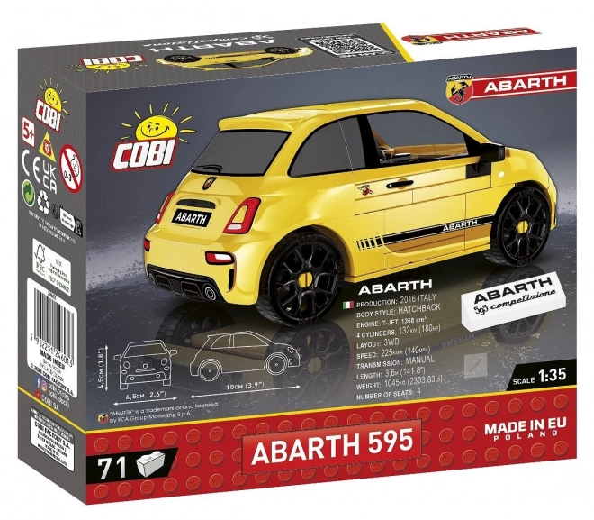 Abarth 595 Competizione Construction Set